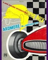 Programme Cover - GP Ardmore 1959