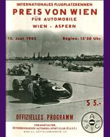 Programme Cover - Aspern [GT] 1963