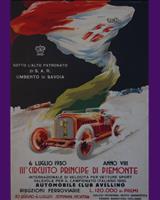 Programme Cover - Circuito di Avellino 1930