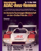 Programme Cover - Supercup Avus 1986