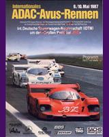 Programme Cover - Interserie Avus 1987