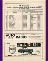 Entry List - Baden 1953