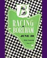 Programme Cover - WECC Boreham [S2.5/1.5s] 1951