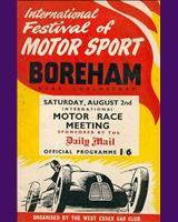 Programme Cover - Boreham International  - Sports under 2000 cc 1952