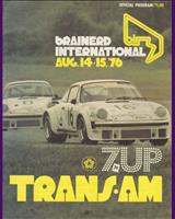Programme Cover - Trans-Am Brainerd 1976