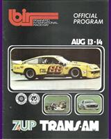 Programme Cover - Trans-Am Brainerd 1977