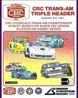 Programme Cover - Trans-Am Brainerd 1981