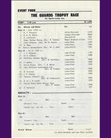 Entry List - Guards SCC Brands Hatch 1965