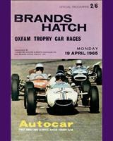 Programme Cover - Guards SCC Brands Hatch [SR+1.0] 1965