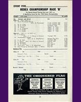 Entry List - Redex Brands Hatch [GT+1.6] 1965