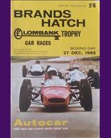 Programme Cover - BRSCC Brands Hatch [GT] 1965