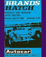 Programme Cover - BARC Brands Hatch [Clubman] 1966