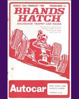 Programme Cover - RC&D MC Brands Hatch 1968