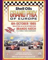Programme Cover - Thundersports Brands Hatch 1985