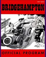 Programme Cover - SCCA National Bridgehampton - Classes AP+BP+CP 1962
