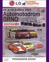 Programme Cover - FIA GT Championship Brno 2004