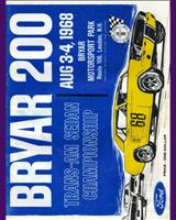 Programme Cover - Trans-Am Bryar 250 1968