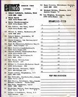 Entry List - Trans-Am Championship Bryar - Two-Five Challenge 1971