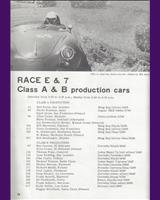 Entry List - SCCA Divisional Candlestick Park [AP+BP] 1963