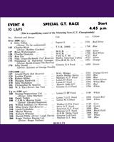 Entry List - MN GT Castle Combe 1968