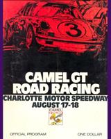 Programme Cover - Charlotte 300 Miles 1974