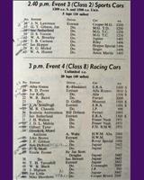 Entry List - WJC Charterhall [S1.5/1.2s] 1952