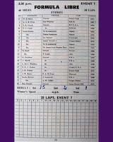 Entry List - WJC Charterhall [Formula Libre] 1953