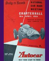 Programme Cover - WJC Charterhall [S1.5] 1955
