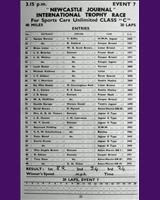 Entry List - Charterhall International [Sports] 1955