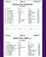 Entry List - WJC Charterhall [S1.5] 1955