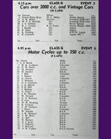 Entry List - WJC Charterhall [S+2.0] 1956