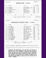 Entry List - BMRC Charterhall [Racing Handicap] 1957