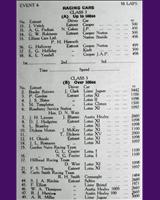 Entry List - WJC Charterhall [Racing] 1959