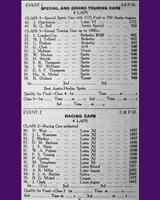 Entry List - BMRC Charterhall [GT1.0/S1172] 1959