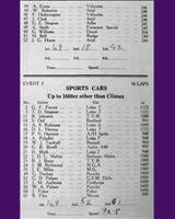 Entry List - WJC Charterhall [S1.6] 1961