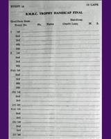 Entry List - BMRC Charterhall [BMRC Trophy Handicap] 1962
