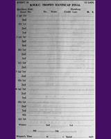Entry List - BMRC Charterhall [BMRC Trophy Handicap] 1963