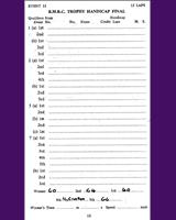 Entry List - BMRC Charterhall [BMRC Trophy Handicap] 1964