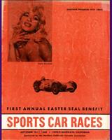 Programme Cover - SCCA Regional Cotati [Production 1.0] 1960
