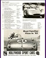 Entry List - SCCA Divisional Cotati [CM+DM+EM+FM] 1963
