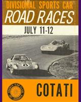 Programme Cover - SCCA Divisional Cotati [CM+DM+EM+FM+GM] 1964