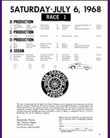 Entry List - SCCA Regional Cotati [ASR+BSR+AP+BP+CP+DP+AS+BS] 1968