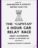Programme Cover - 4 h Relay Croft [Handicap] 1964