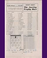 Entry List - Crystal Palace - Anerley Trophy 1957