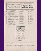 Entry List - National Open Crystal Palace [S1.1] 1960