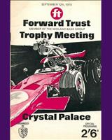 Programme Cover - MN GT Crystal Palace 1970