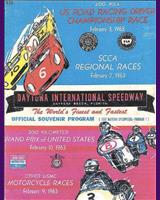 Programme Cover - USRRC Daytona 1963