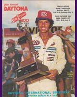 Programme Cover - Daytona 250 Miles Paul Revere 1978