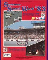 Programme Cover - Daytona 250 Miles Paul Revere 1983