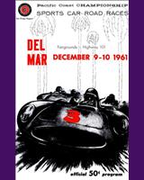 Programme Cover - Del Mar - Novice over 1600 cc 1961